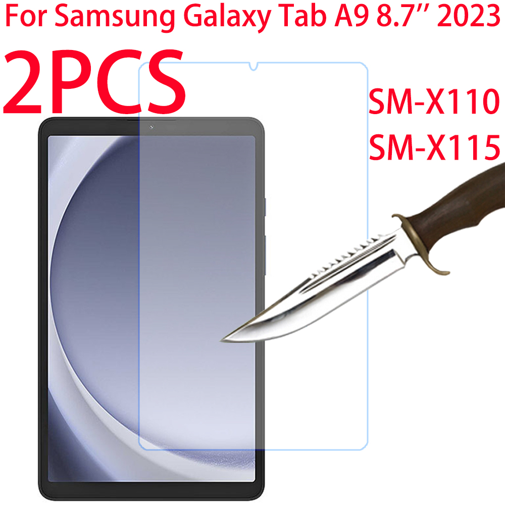 Galaxy Tablet Accessories - Pelindung layar Tempered Glass, 2 buah