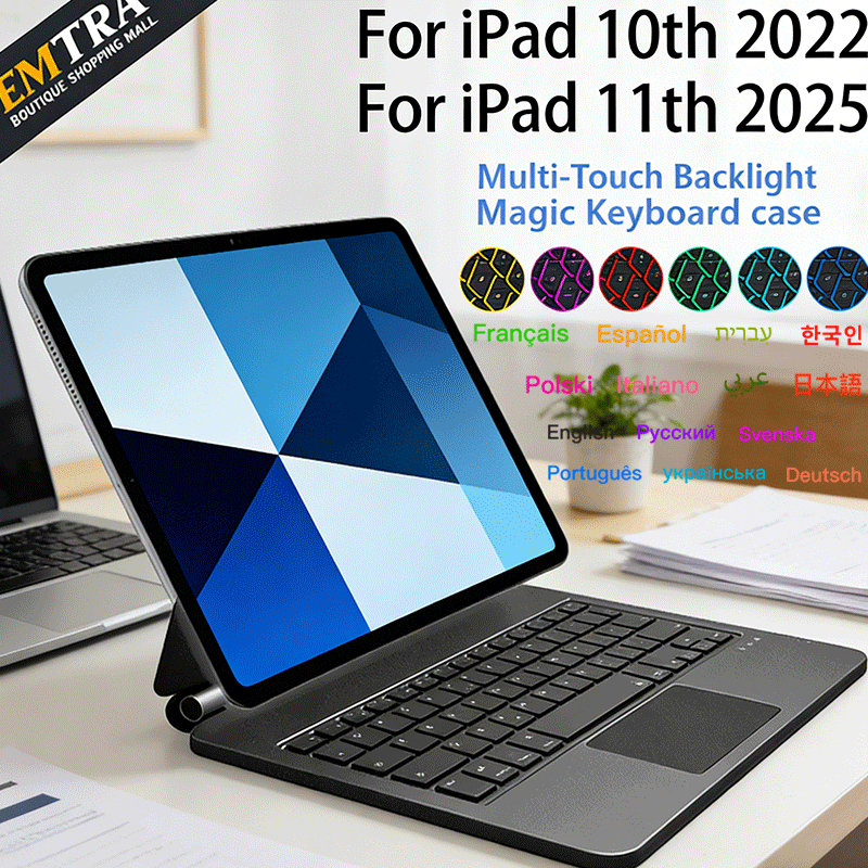 Tablet Keyboard Case - Casing Keyboard Bluetooth Magic Untuk iPad