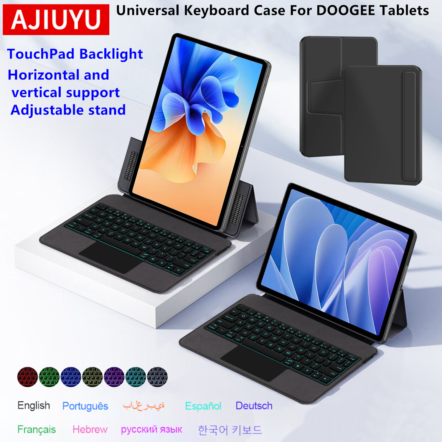 Tablet Accessories Keyboard - AJIUYU Keyboard Touchpad untuk DOOGEE U11