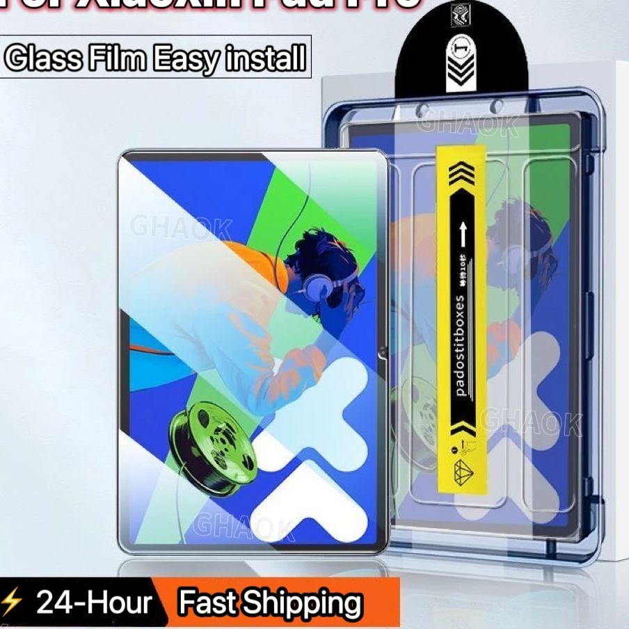 Samsung Tablet S10 Accessories - Film Kaca Tempered dengan Kit Pemasangan