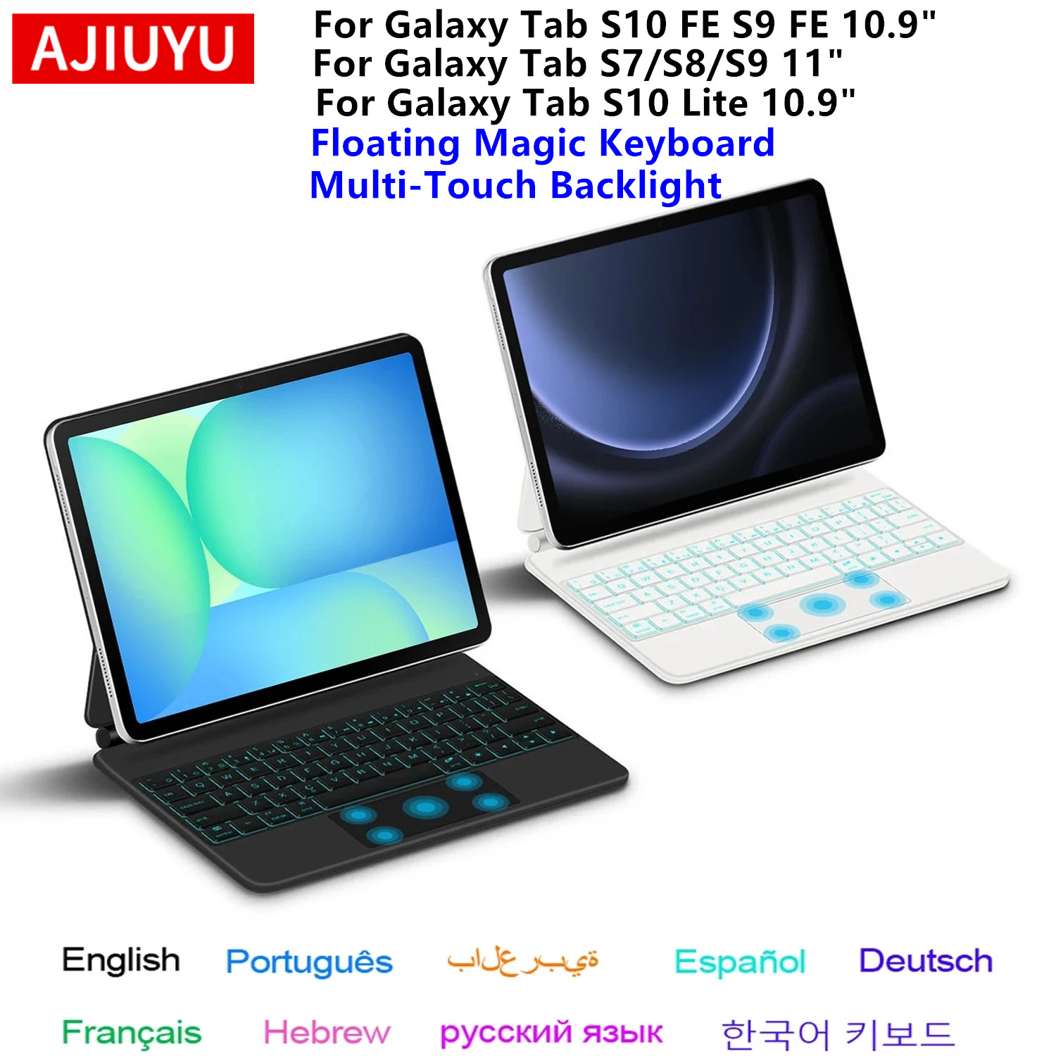 Samsung Tablet S10 Accessories - Magic Keyboard untuk Samsung Galaxy Tab
