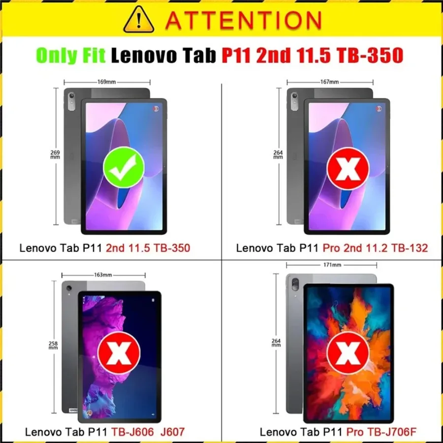 Coque untuk Lenovo Tab P11 2nd - Tablet Accessories Case ulasan dan harga