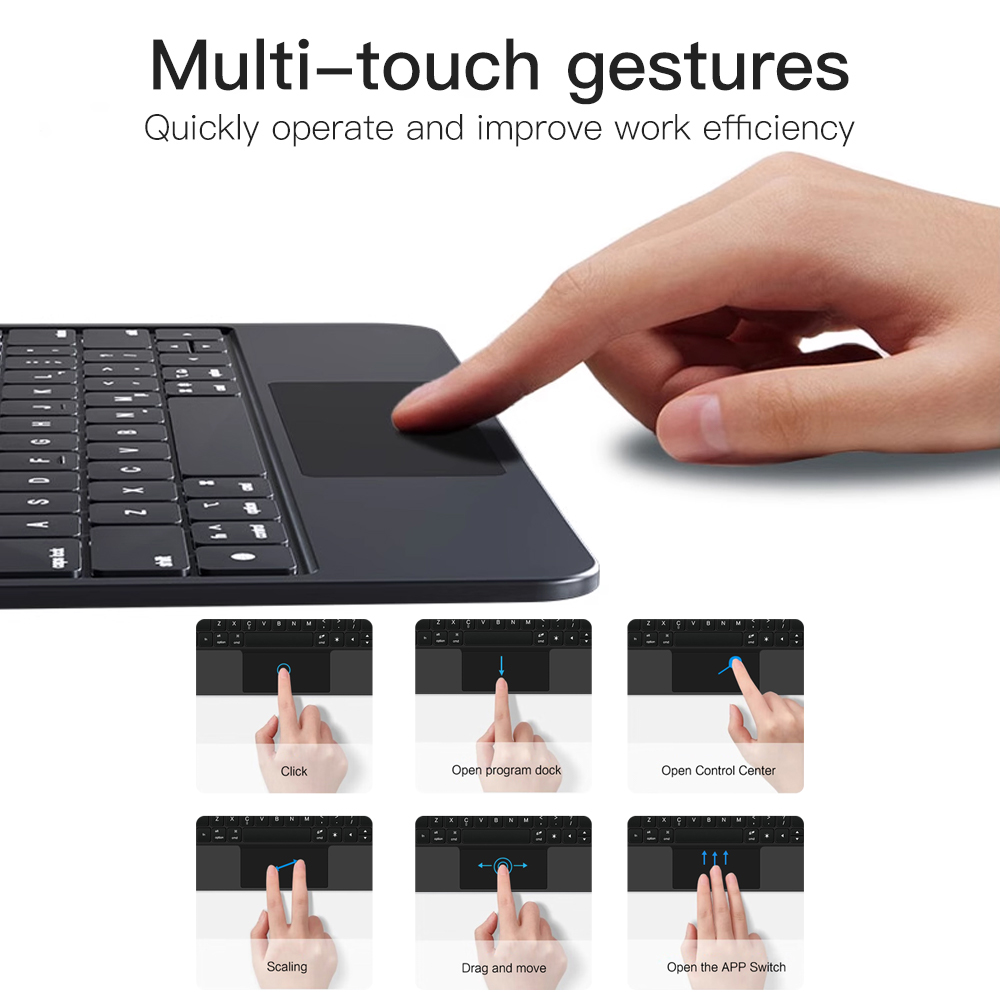 Magic Keyboard Dengan Panel Se - Tablet Keyboard Case ulasan dan harga