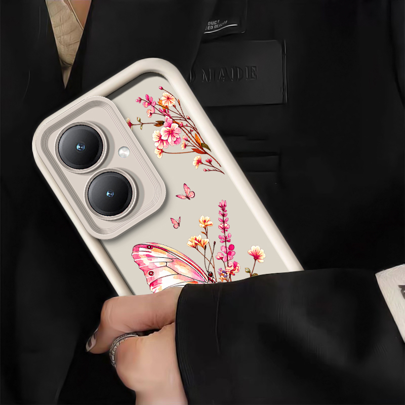 Casing Telepon Bermotif Bunga  - Vivo Y28 ulasan dan harga