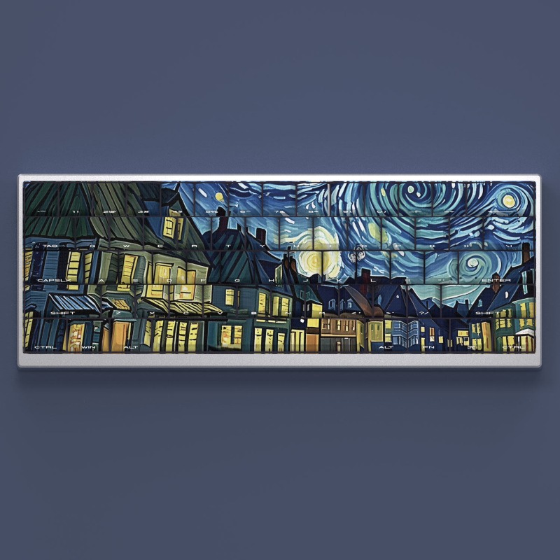 Van Gogh Keycap Tema Langit Be - Tablet Accessories Keyboard ulasan dan harga
