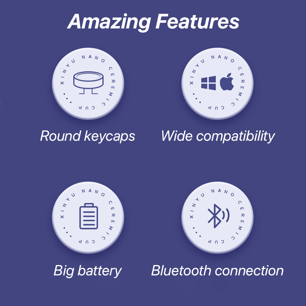 Keyboard dan Mouse nirkabel un - Doogee Tablet Accessories ulasan dan harga