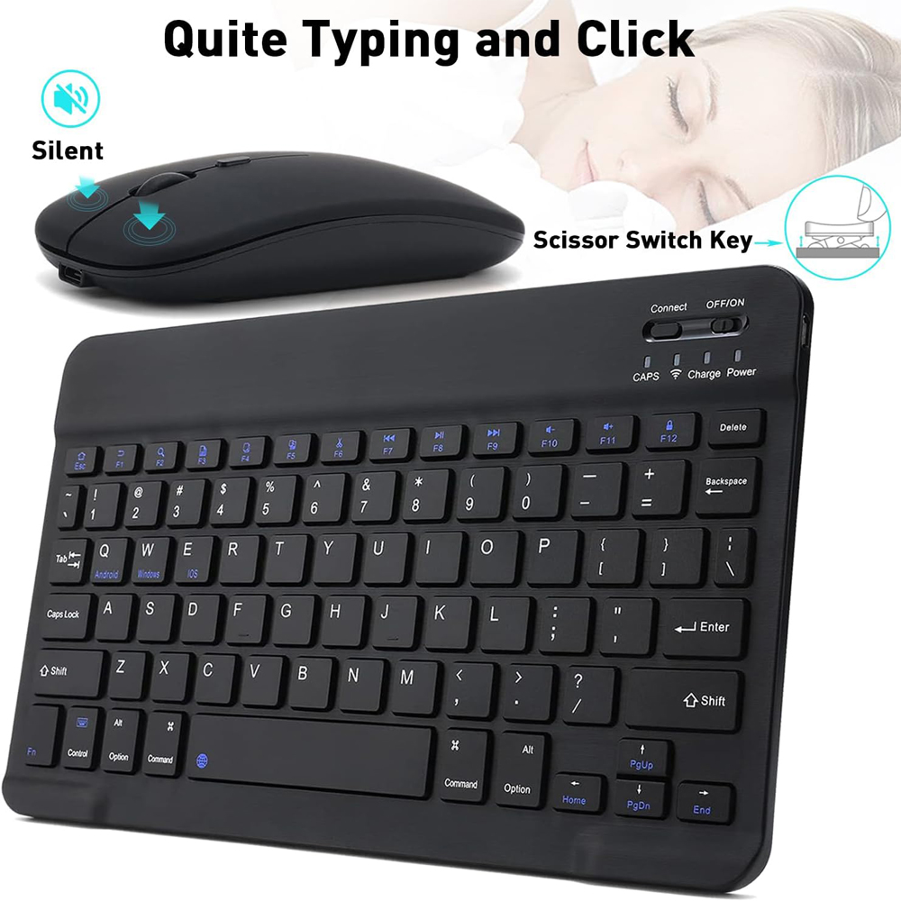 Keyboard Mini Bluetooth Nirkab - Tablet Accessories Keyboard ulasan dan harga