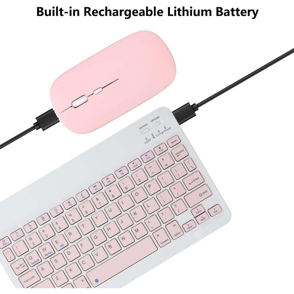 Keyboard Mini Bluetooth Nirkab - Tablet Accessories Keyboard ulasan dan harga