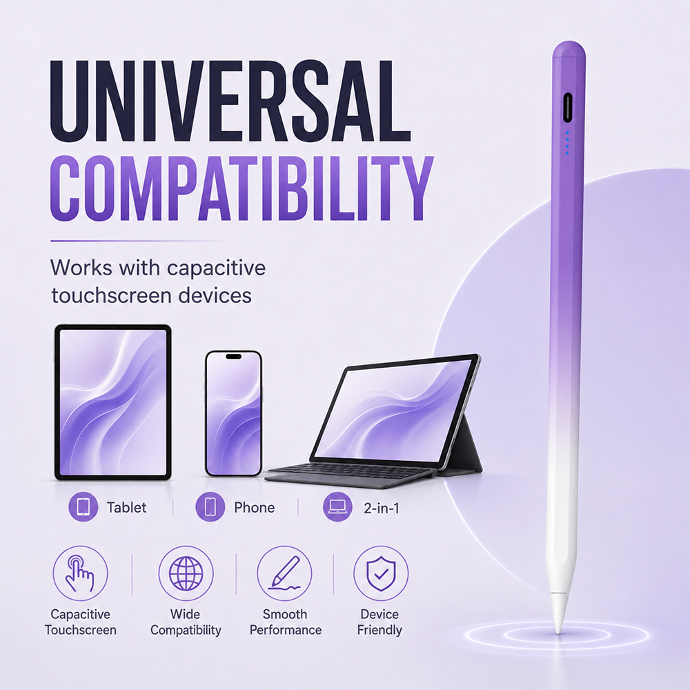 Pena Stylus Aktif Universal de - Tablet Accessories For Kids ulasan dan harga