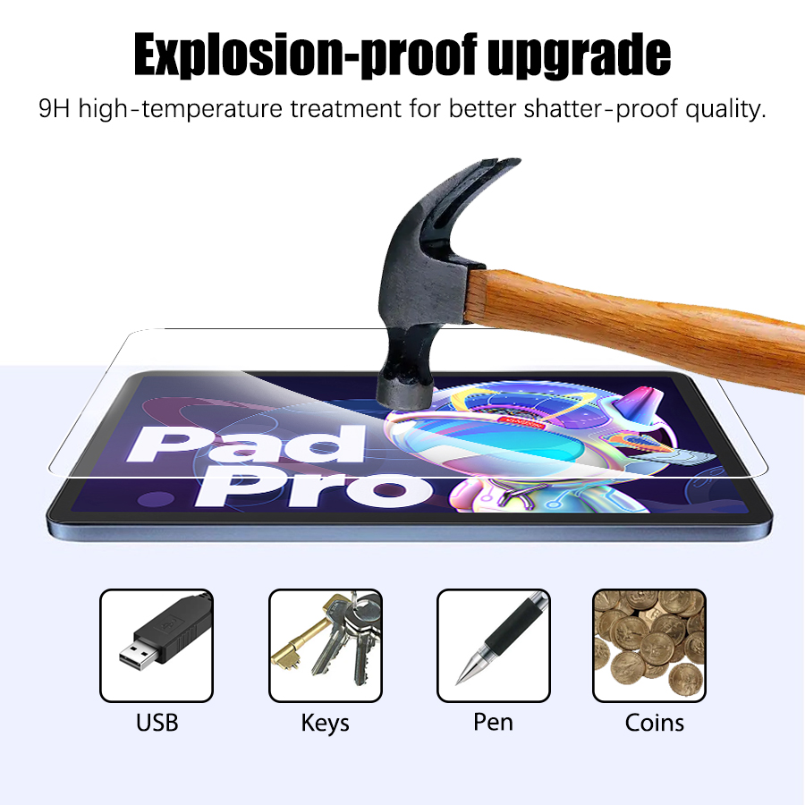 Pelindung layar kaca Tempered, - Lenovo Tablet Keyboard Accessories ulasan dan harga