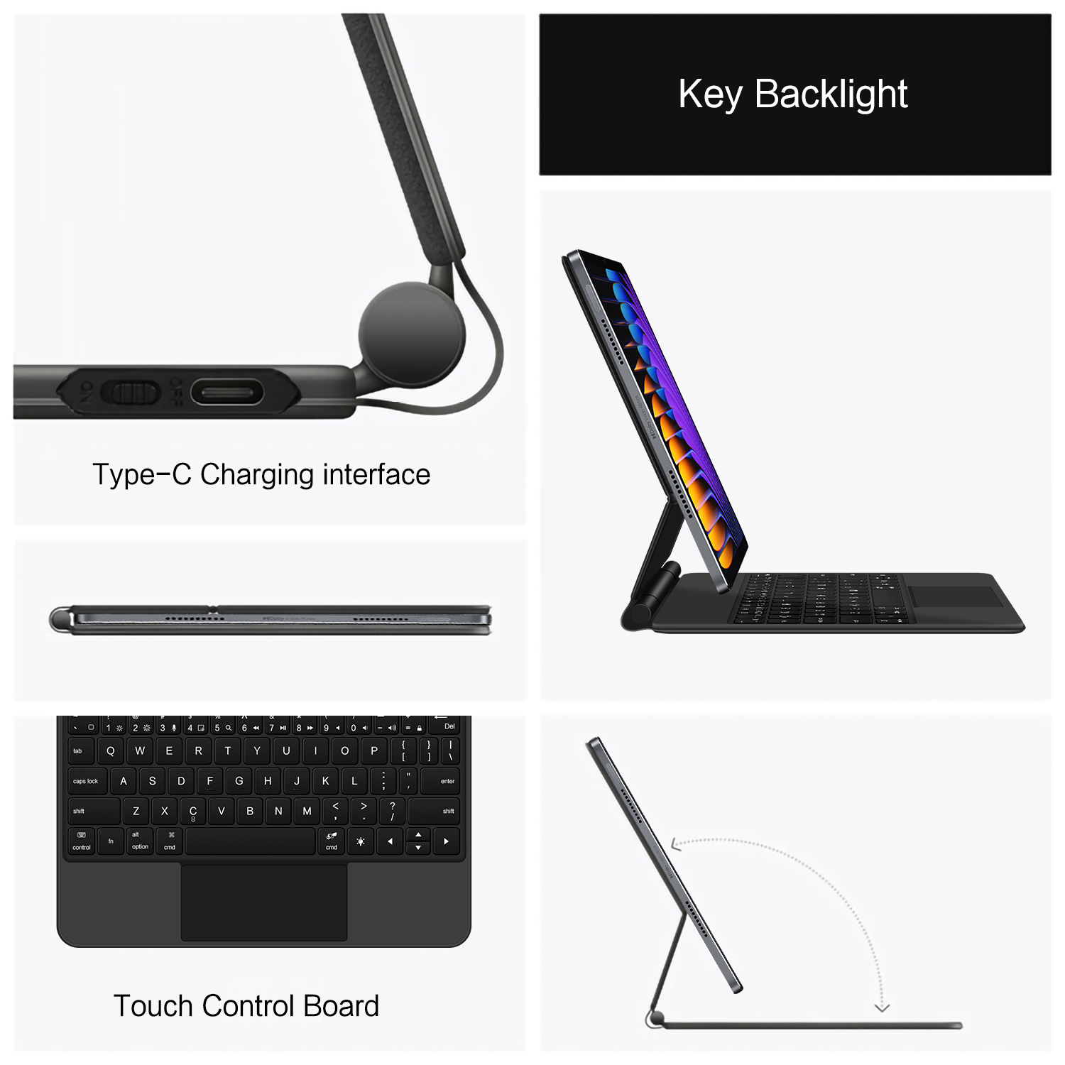 Magic Keyboard Folio Untuk Xia - Tablet Keyboard Case ulasan dan harga