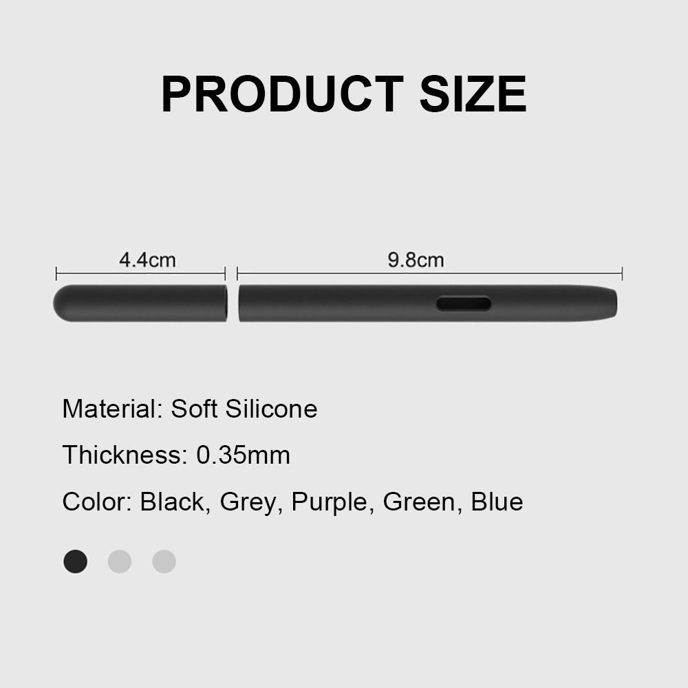 Sarung pensil silikon ergonomi - Galaxy Tablet Accessories ulasan dan harga